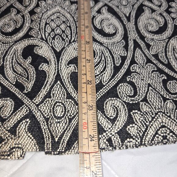 Talbots Collection Womens Size 4 Black Gold Brocade Skirt Baroque‎ Quiet Luxury - Picture 7 of 13